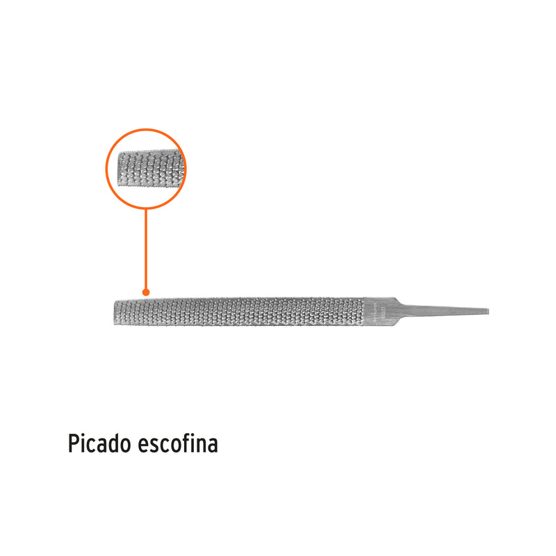 Lima Media Caña Escofina Truper  6"