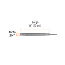 Lima Media Caña Escofina Truper  8"