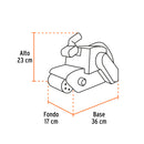 Lijadora de Banda 4" X 24" 1,200 Watts TRUOER INDUSTRIAL