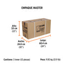 Linterna LED con 2 Pilas D de Aluminio 500 lm TRUPER EXPERT