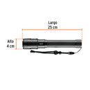 Linterna LED Recargable de Aluminio 2,000 lm TRUPER EXPERT