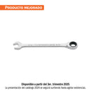Llave Combinada con Matraca Estandar Truper Expert 9/16”