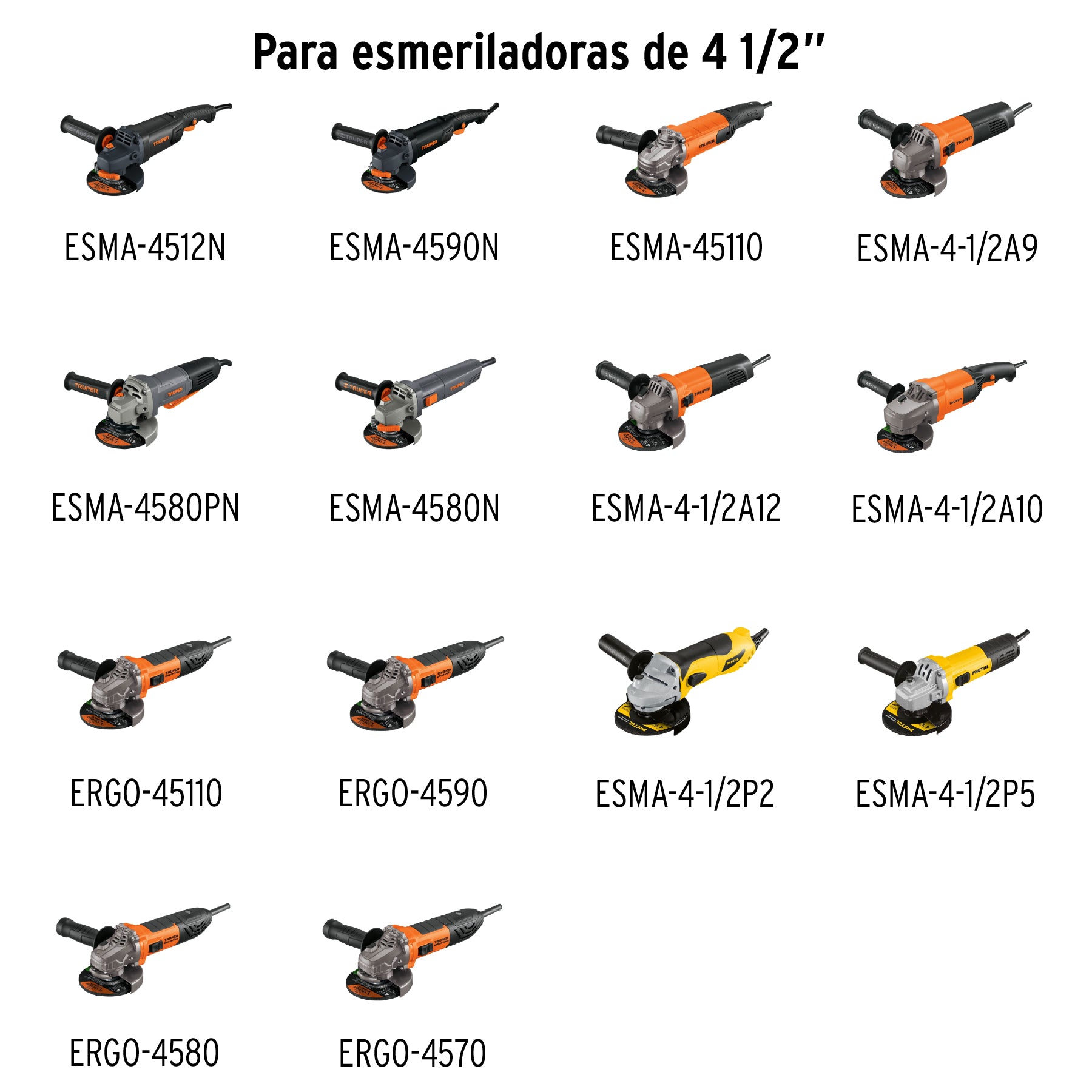 Llave para Esmeriladora 4"1/2 Truper