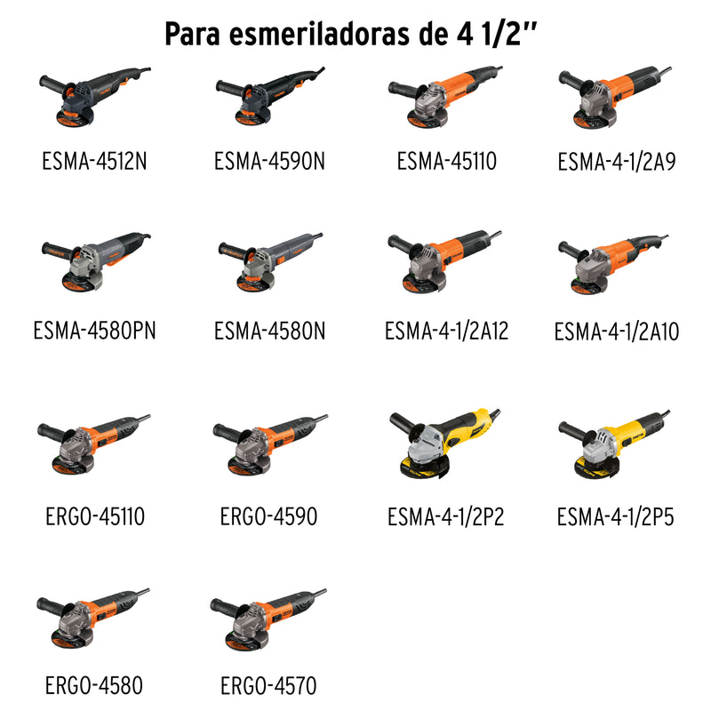 Llave para Esmeriladora 4"1/2 Truper