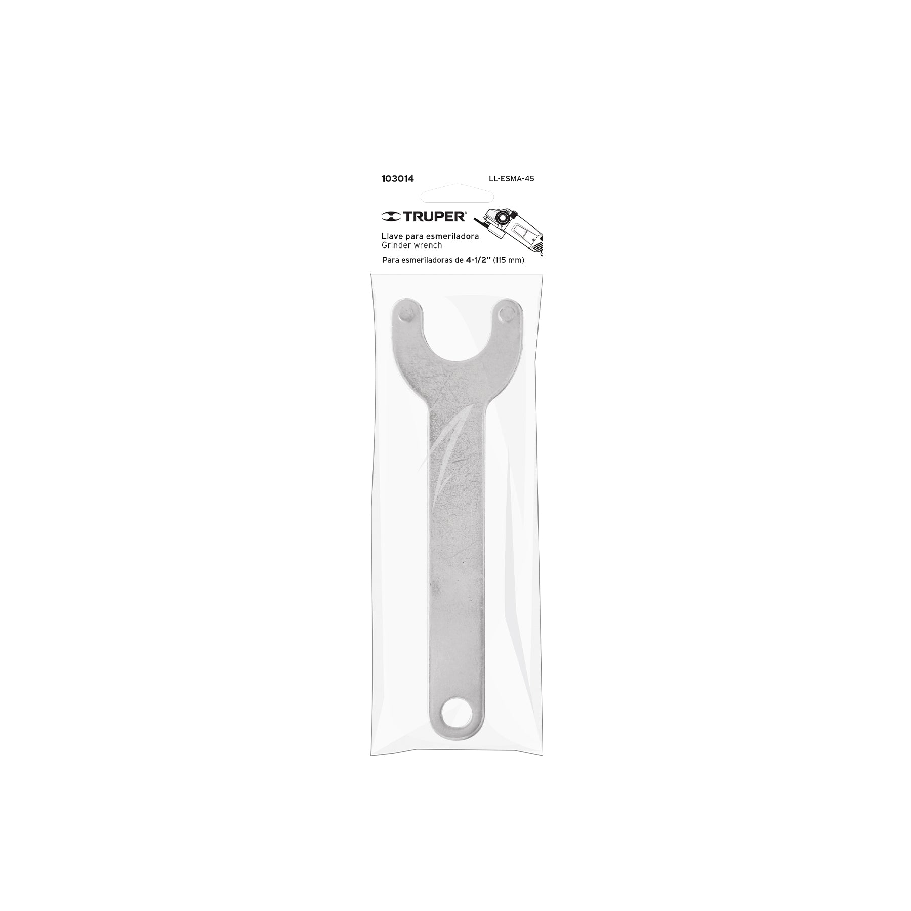 Llave para Esmeriladora 4"1/2 Truper