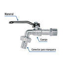 Llave de Nariz para Manguera 1/2" de 1/4 de Vuelta Foset Basic