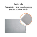 Llana 11" x 5" Mango de Plastico 6 Remaches Truper Lisa