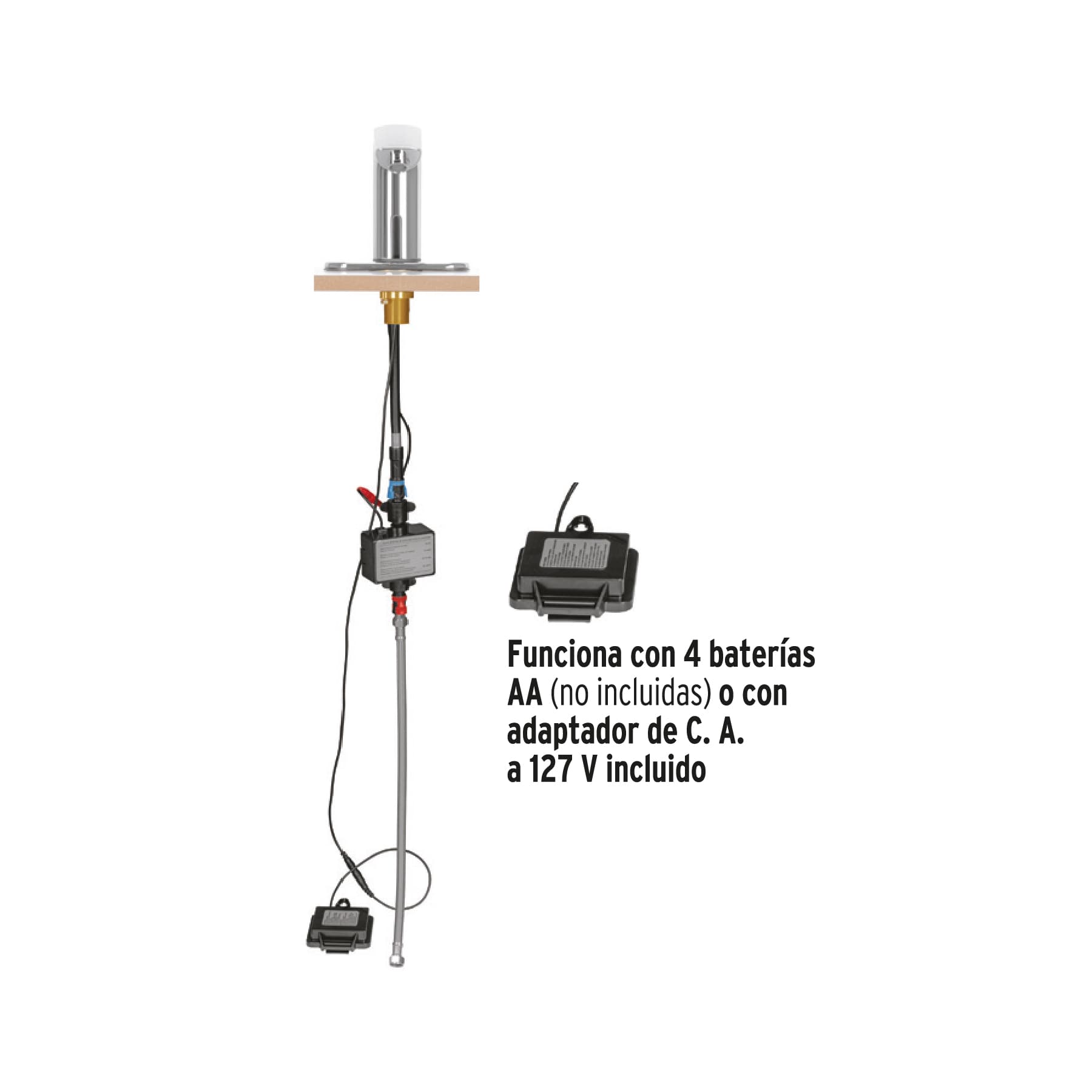 Llave Electronica con Sensor para Lavabo Foset
