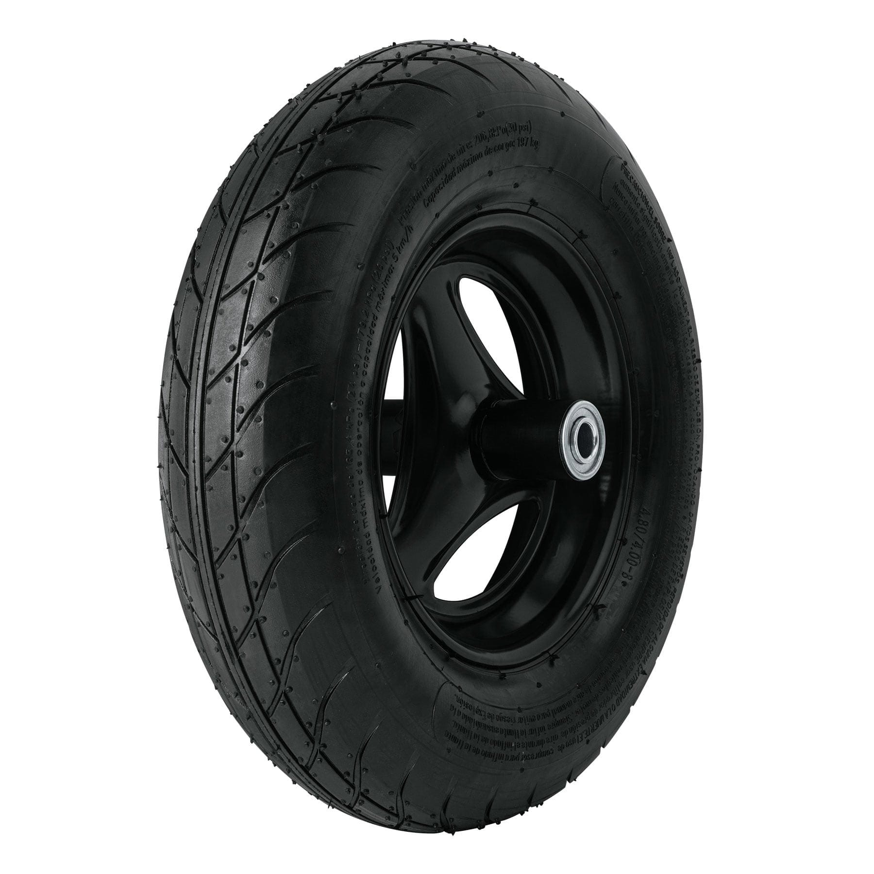 Llanta Completa Neumatica Lisa 16" para Carretilla Truper