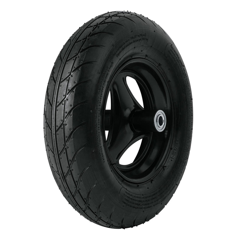 Llanta Completa Neumatica Lisa 16" para Carretilla Truper