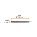 Lima Media Caña Bastarda Truper 12"