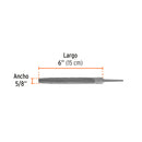 Lima Media Caña Bastarda Truper  6"