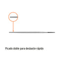 Lima Redonda Bastarda Truper  6"