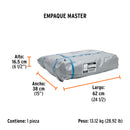 Lona Reforzada Gris Truper 7 mts x 10 mts