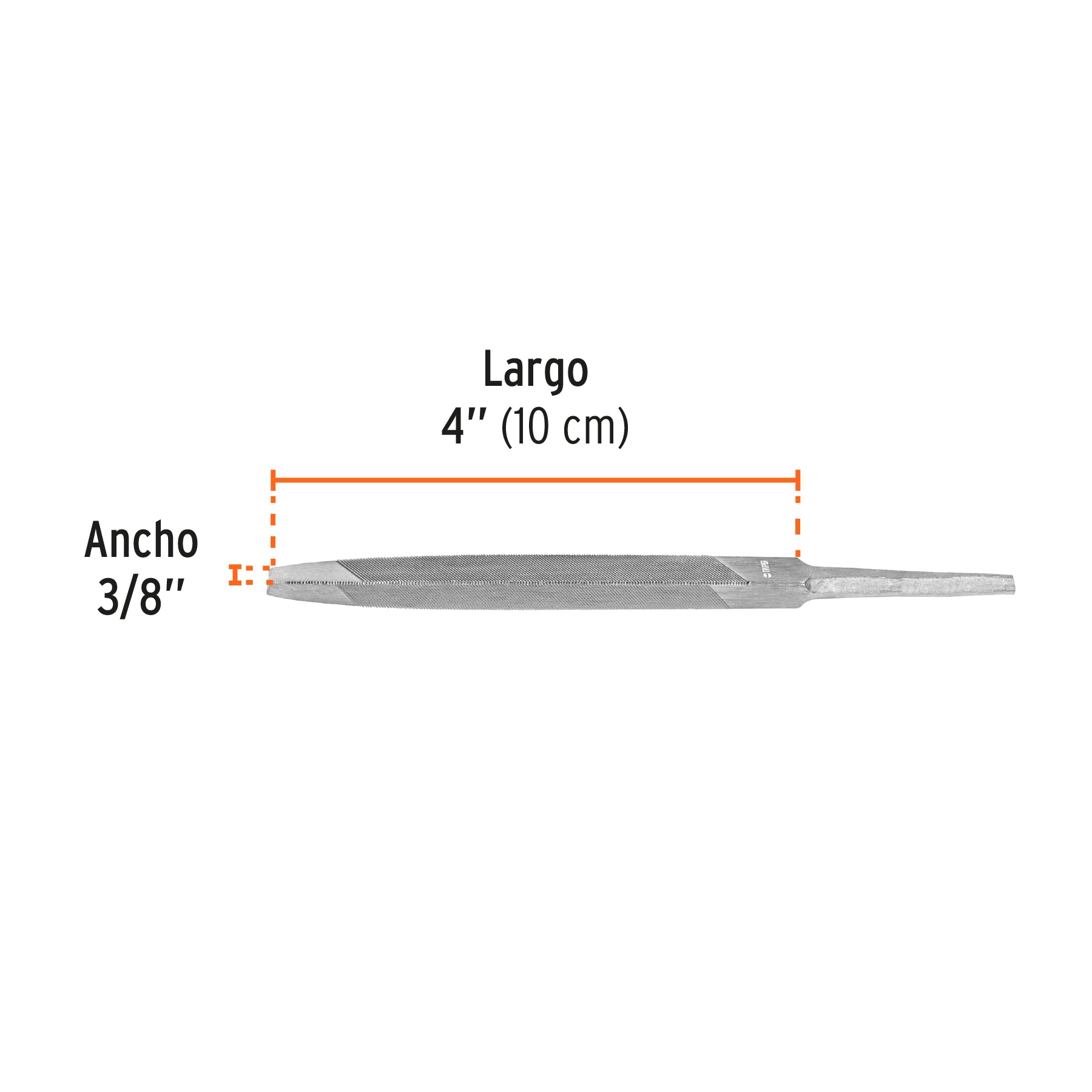 Lima Triangulo Pesado 34 dpp Truper 4"