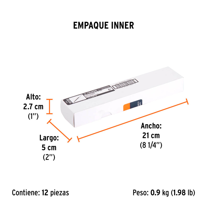 Lima Triangulo Pesado 34 dpp Truper 6"