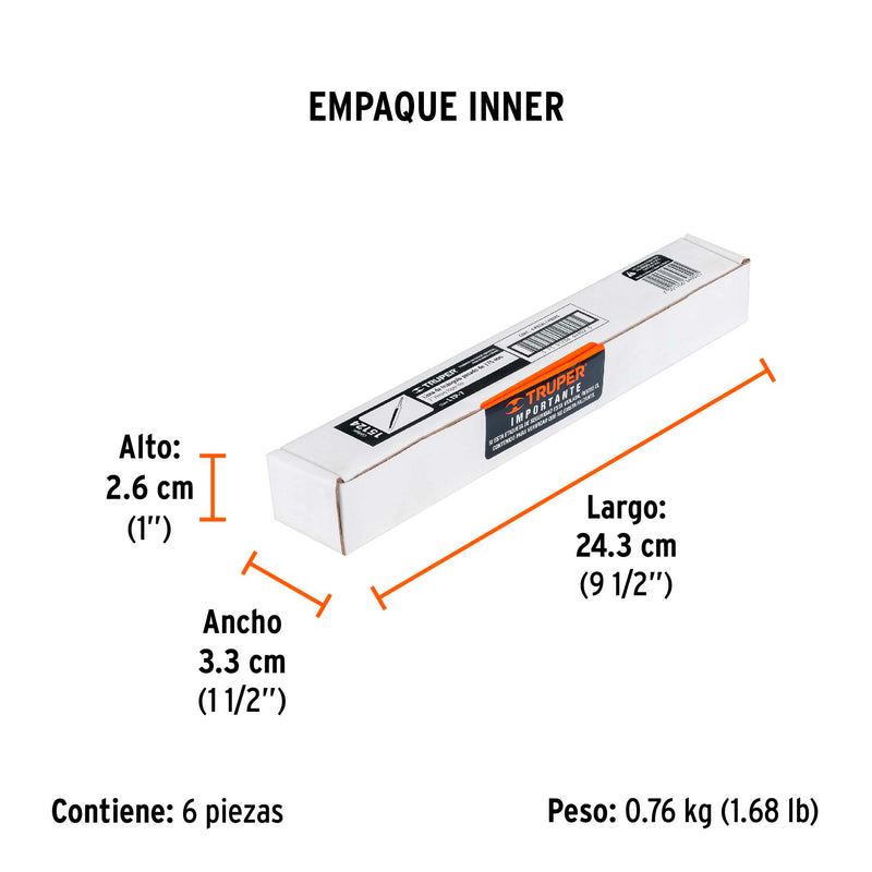 Lima Triangulo Pesado 34 dpp Truper 7"