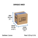 Llave Individual para Lavabo Metalica con Maneral Foset Basic