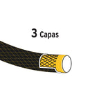 Manguera 3 Capas Tramada Verde Pretul 1/2" por Metro