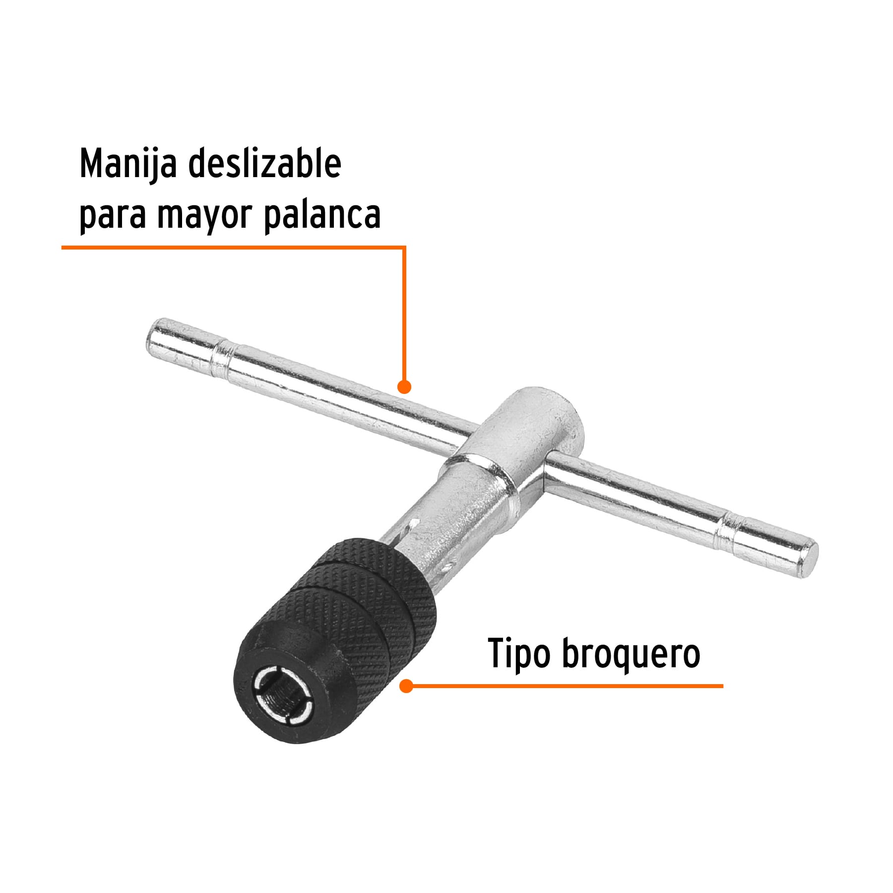 Maneral para Machuelo 1/2" Truper