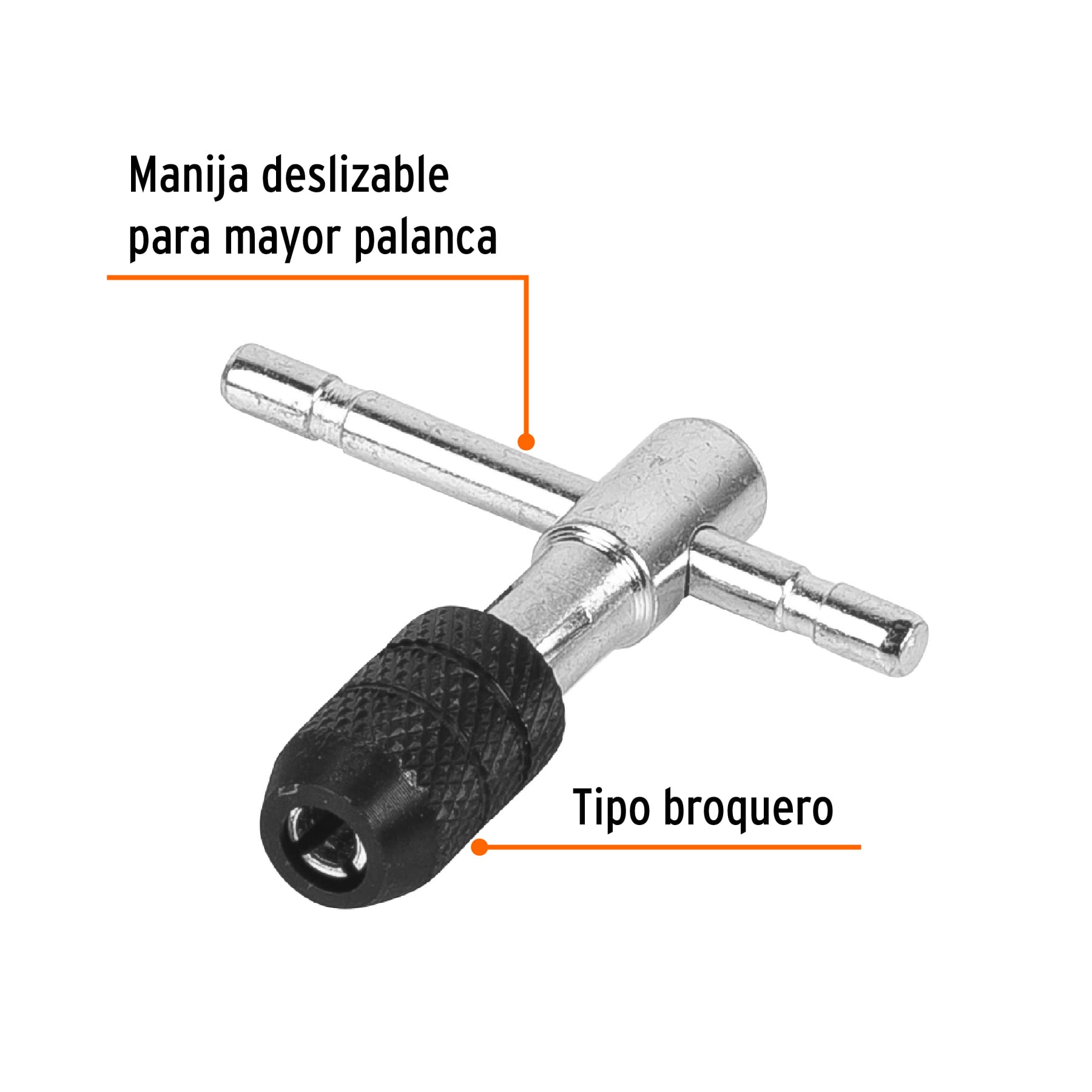 Maneral para Machuelo 3/16" Truper