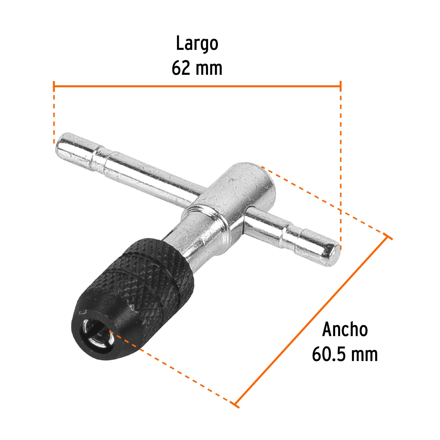 Maneral para Machuelo 3/16" Truper