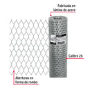 Malla Plafon Calibre 26 Altura 0.90 Fiero Rollo 22 Metros