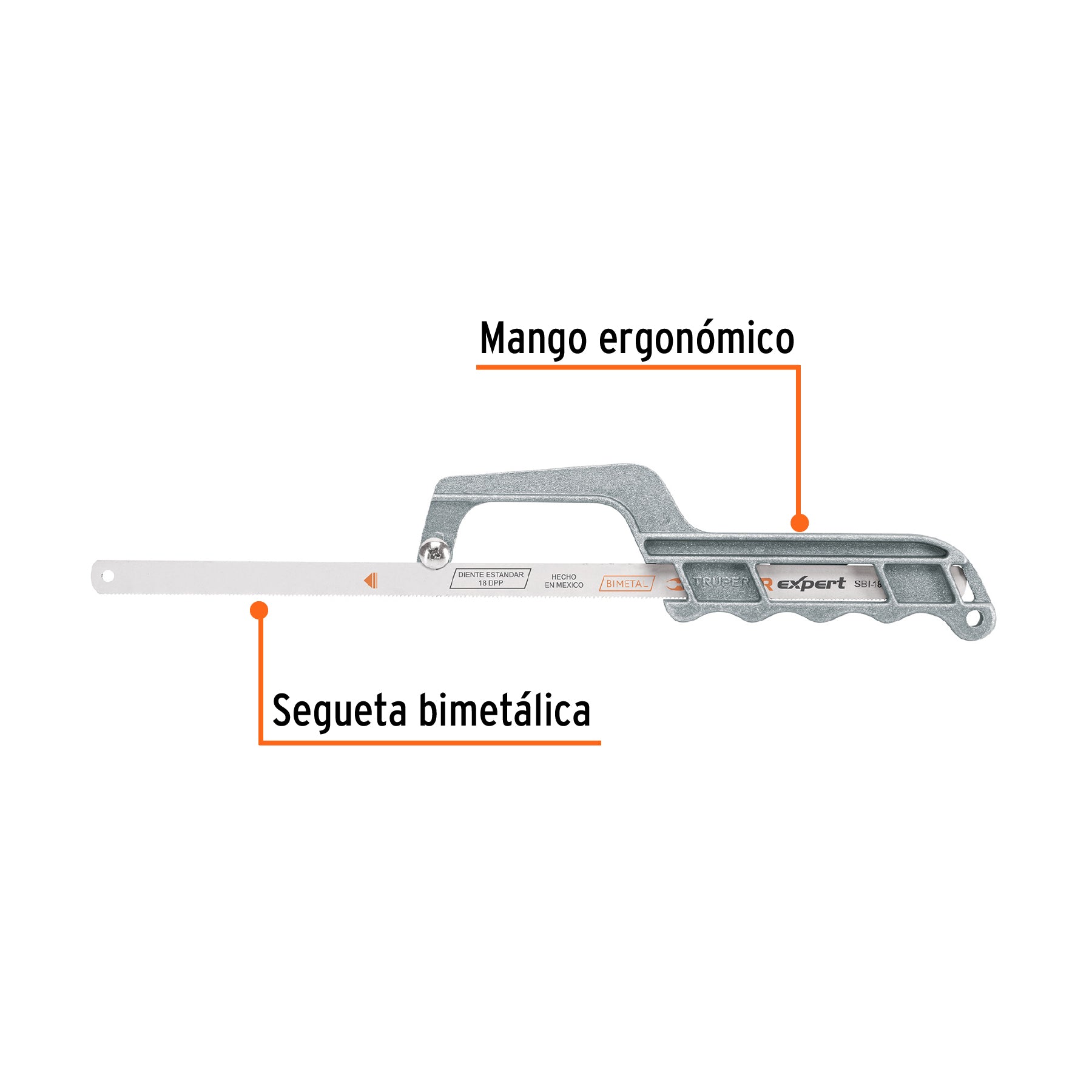Mini Arco para Segueta de Aluminio 12" Truper