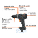 Rotomartillo Inalambrico 20 Volts Broquero de 1/2" Brushless Truper Max SOLO HERRAMIENTA