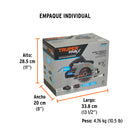 Sierra Circular Inalambrica 20 Volts 1 Bateria 6"1/2 Brushless Truper Max