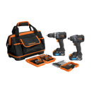 Combo Rotomartillo y Destornillador Inalambrico 20 Volts Brushless Truper Max