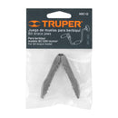 Juego de muelas para berbiquí 12", TRUPER