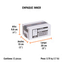 Calibrador de Presion 50 PSI Cabeza Doble Truper