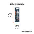 Calibrador de Presion 50 PSI Cabeza Doble Truper