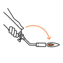 Mechero para Lata de Gas Roscada Truper