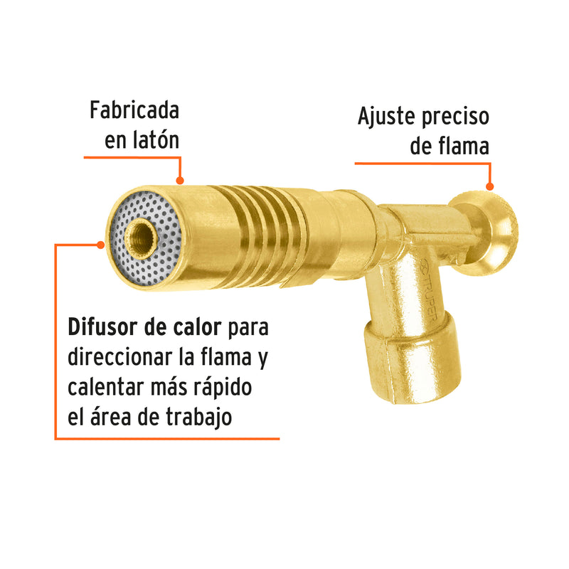 Soplete para Lata Roscada Truper