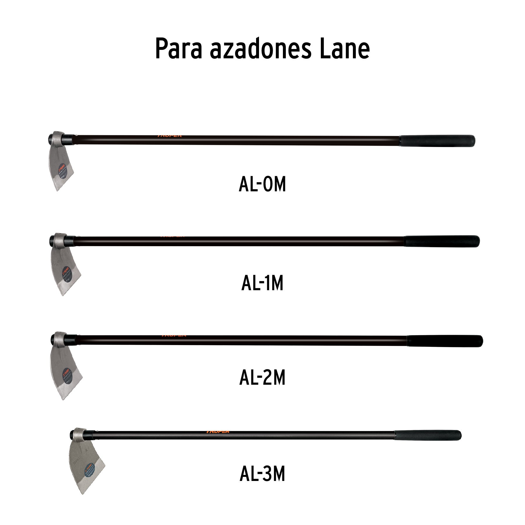 Mango de Repuesto para Azadones 54" Truper