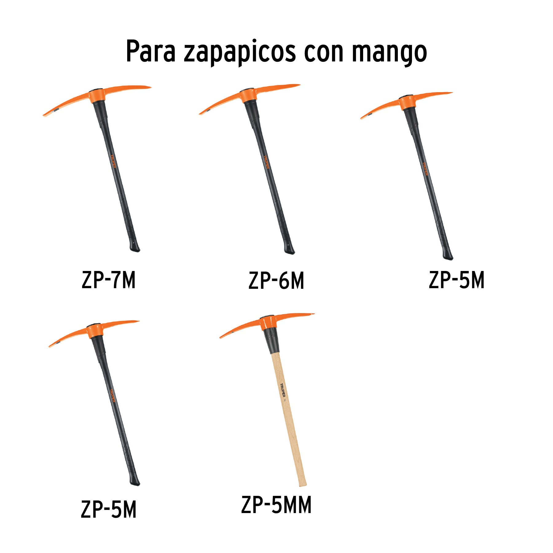 Mango para Zapapicos y Talachos de 36" Truper