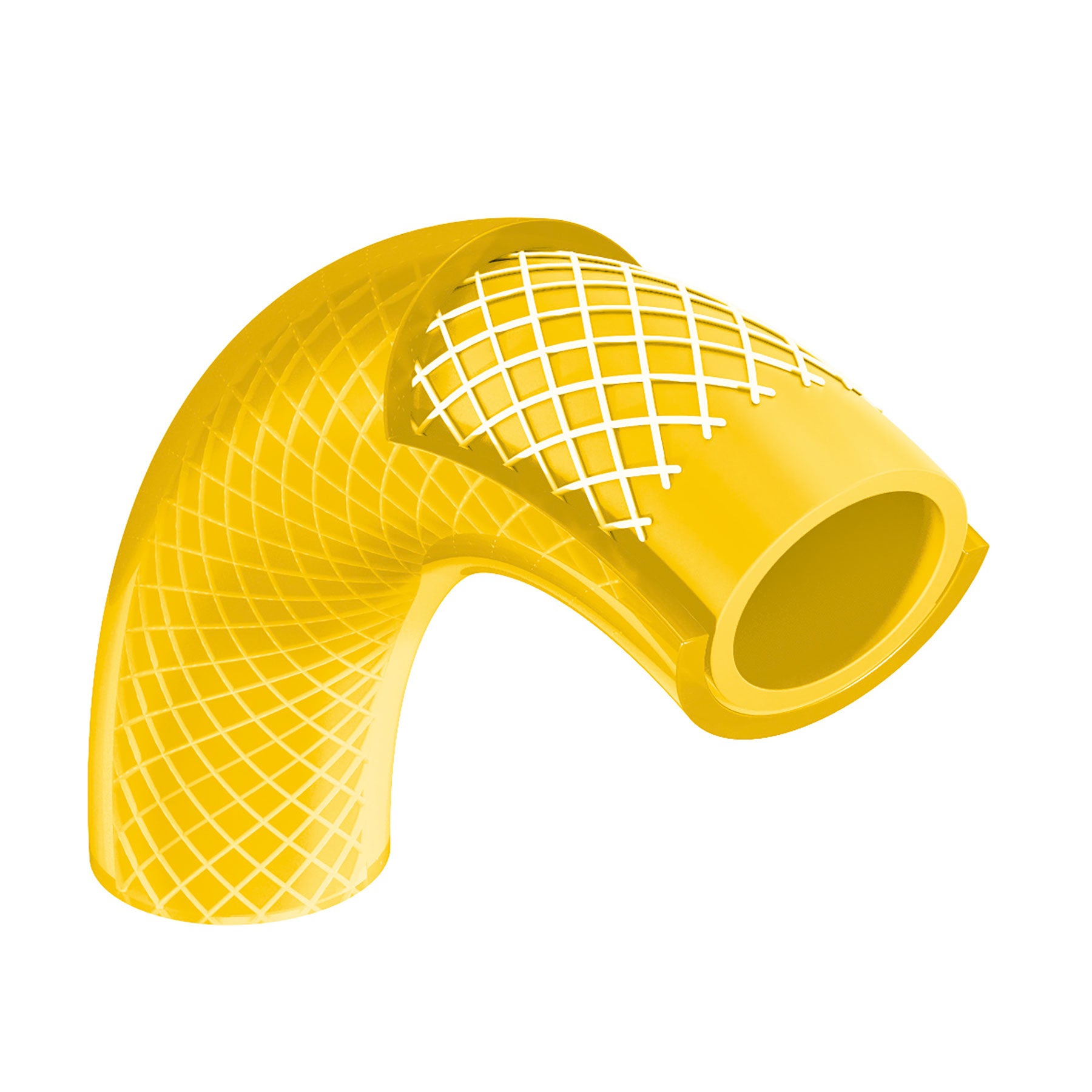 Manguera Flexible para Gas 3/8" Amarilla Foset Rollo de 50 Metros