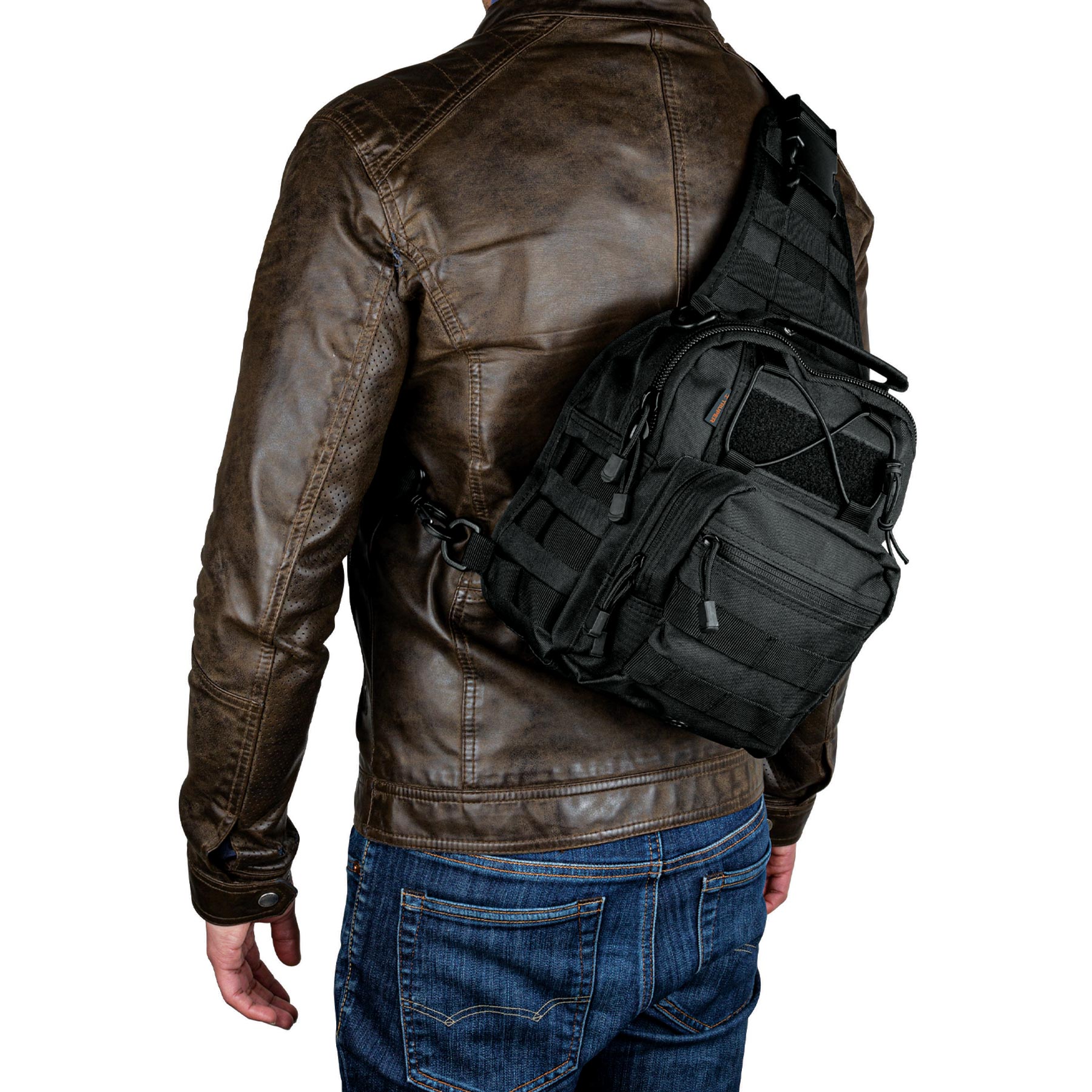 Mochila Táctica Multiusos Negra Truper