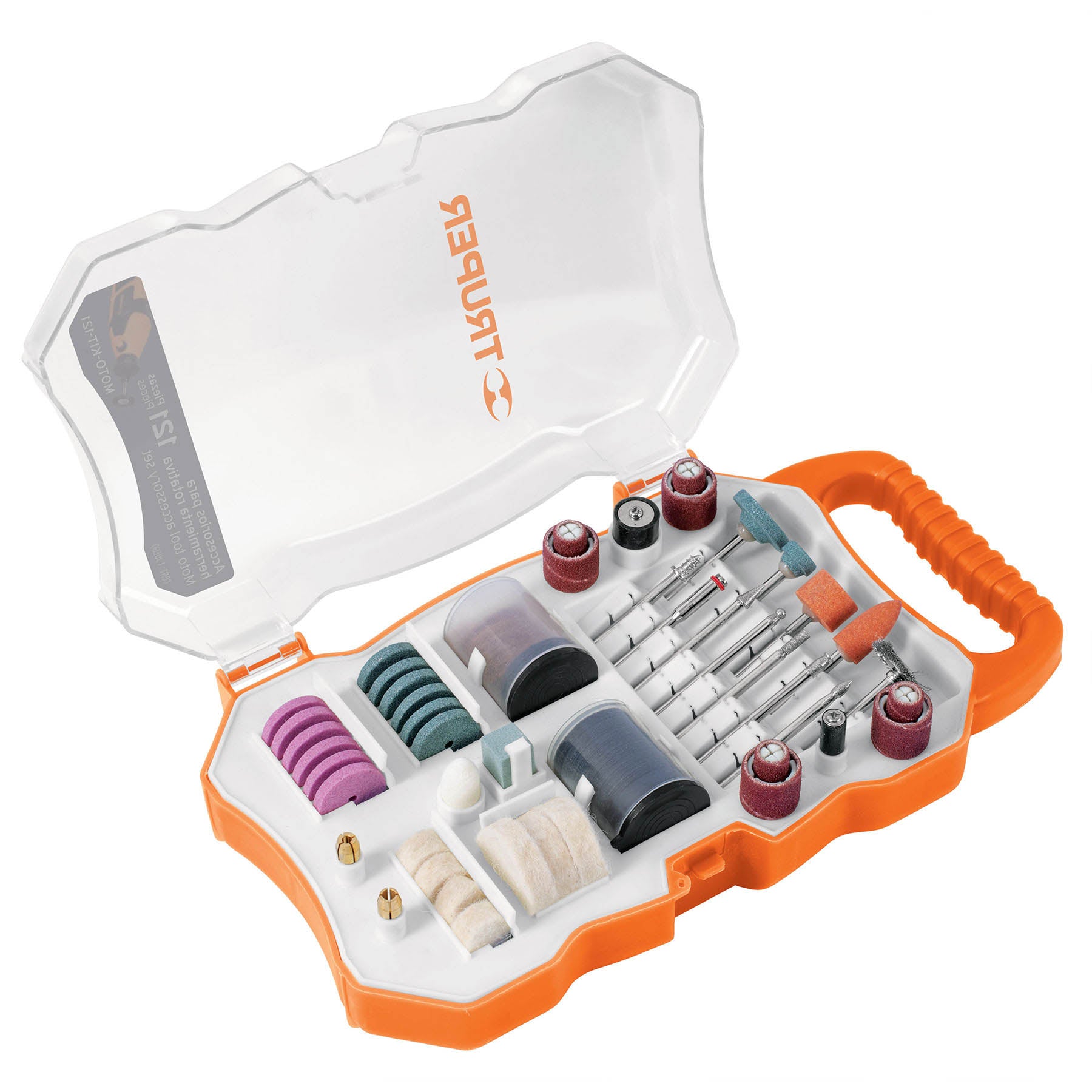 Kit de Accesorios para Motol Tool 121 Piezas Truper