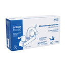 Mezcladora para Lavabo 4" Plastica Manerales de Palanca Cuello Curvo Foset Basic