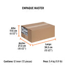 Masking Tape Color Azul Truper 12 mm X 50 mts