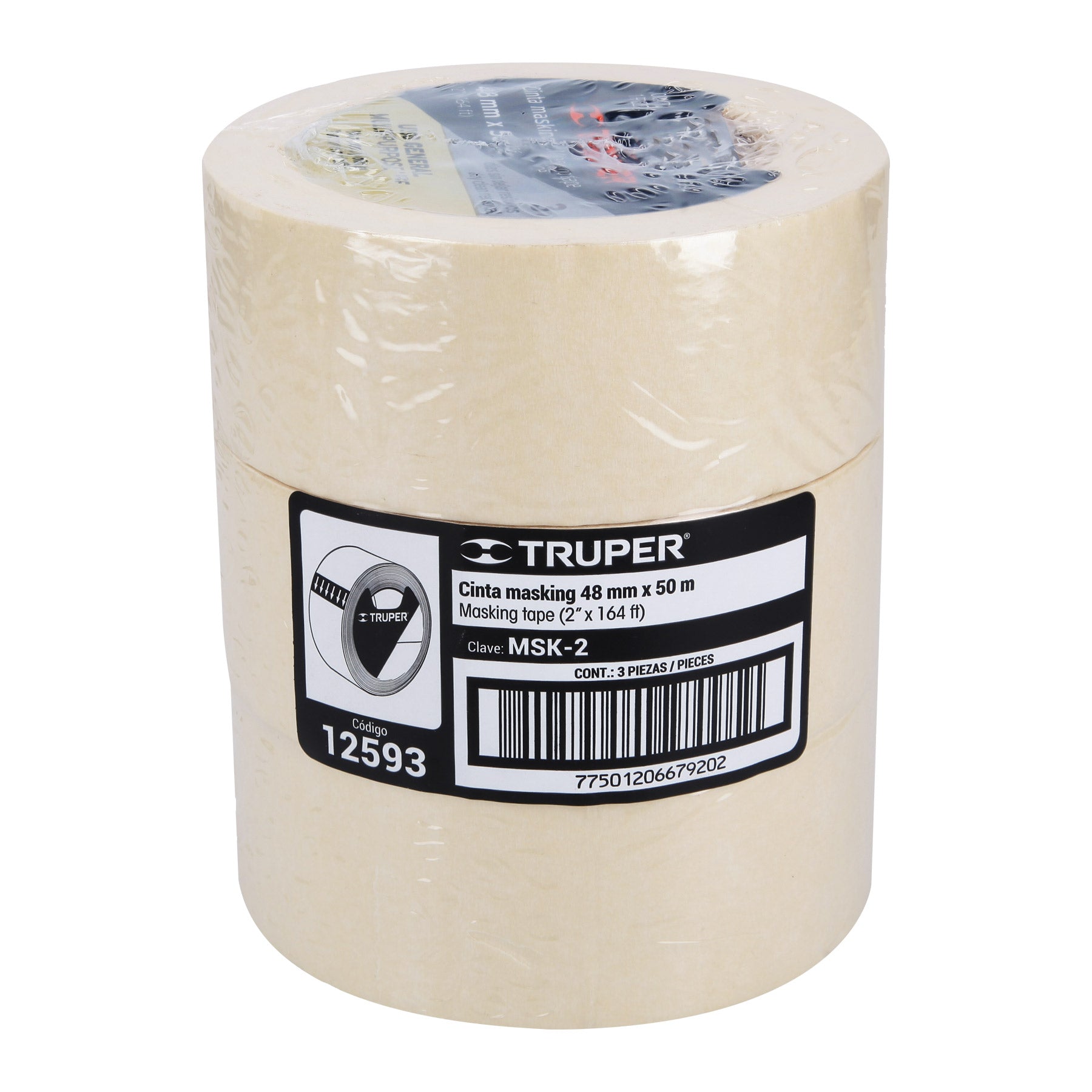 Masking Tape Uso General TRUPER 48 mm X 50 mts