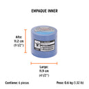 Masking Tape Color Azul Truper 18 mm X 50 mts