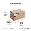 Masking Tape Color Azul Truper 18 mm X 50 mts