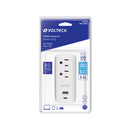 Multicontacto Pared 2 Contactos 2 USB A + C 16 Volteck