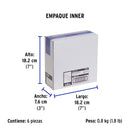 Multicontacto Domestico 3 Entradas Volteck