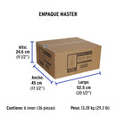 Multicontacto Barra 8 Entradas 14 AWG Supresor de Picos 110 Joules Volteck Blanco