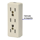 Multicontacto Triple 2P + T para Extension Volteck